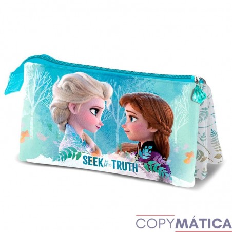 Portatodo Frozen Disney ll Triple Seek 10x23x5cm