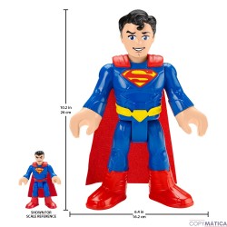 IMAGINEXT DC SUPER AMIGOS SUPERMAN XL,FIGURA DE SUPERMAN