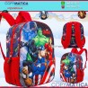Mochila 3D Avengers Marvel 31x27x11cm.