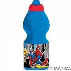 Pack Mochila de Guardería Spiderman+ Saco + Botella  + Sandwichera (1 a 3 años)