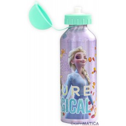 Botella Aluminio Frozen ll Disney 500Ml.