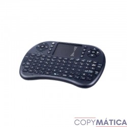 MINI TECLADO INALÁMBRICO 2.4G + TOUCHPAD K3432 / SMART TV / PS3 / PS4 / X360 / PC / TVBOX ANDROID / MTK