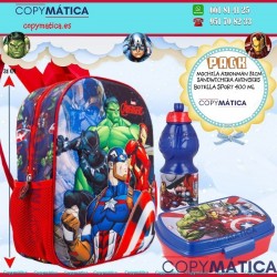 Pack Mochila Avengers +...