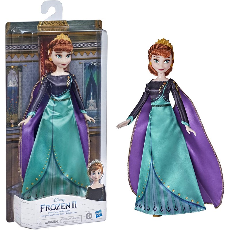 Frozen 2 Muñeca De Reina Anna Hasbro 