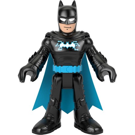 Figura Batman Imaginext DC Figura XL Muñeco articulado con luces, regalo para niños +3 años (Mattel)
