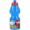 Pack - 2 unidades Sonic: Fiambrera Porta Merienda y Botella Libre De Bpa - 400 ml.