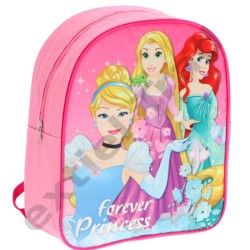 Pack de 3 Productos escolares Mochila Princess Disney+ Botella Sport 400  ML. + Sandwichera.