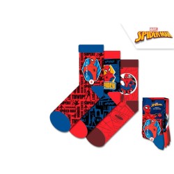 Calcetin Normal Pack de 3 Unidades Spider-Man