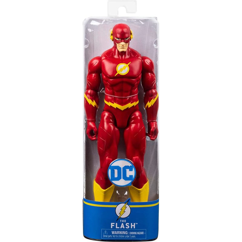 dc comics - MUÑECO Flash 30 CM - Figura Flash Articulada de 30 cm