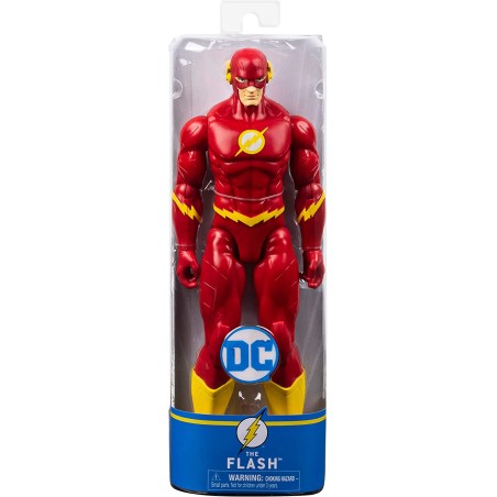 dc comics - MUÑECO Flash 30 CM - Figura Flash Articulada de 30 cm