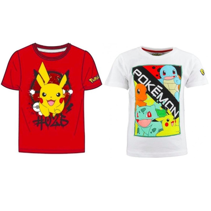Camiseta Pikachu para niño de Pokemon