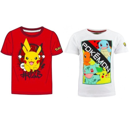 Camiseta Pikachu para niño de Pokemon