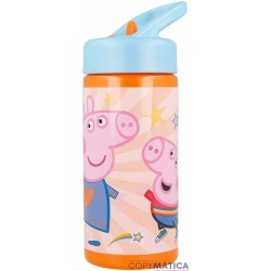 Pack Mochila Infantil 3D 31 cm - Peppa Pig | Botella / Sandwichera /a Partir de 3 Años | Peppa Pig/