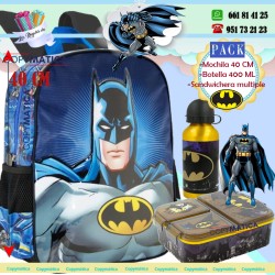 Pack Batman Mochila Para...