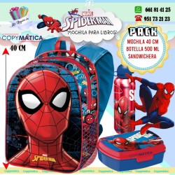 Pack Spiderman Mochila Para...