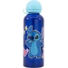 Botella de agua infantil reutilizable de aluminio de 530 ml de Stitch Palms